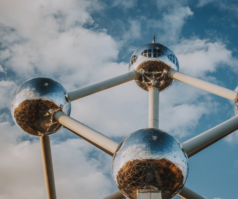 Atomium in Brusells - Belgium
