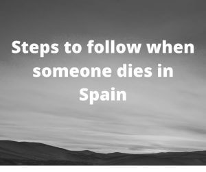 sky and mountains and STEPS TO FOLLOW AFTER SOMEONE DIES