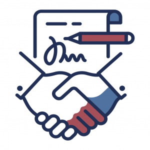 closing agreement icon