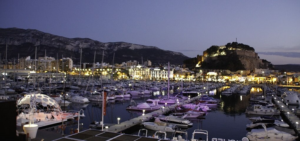 Denia harbour and Yatches