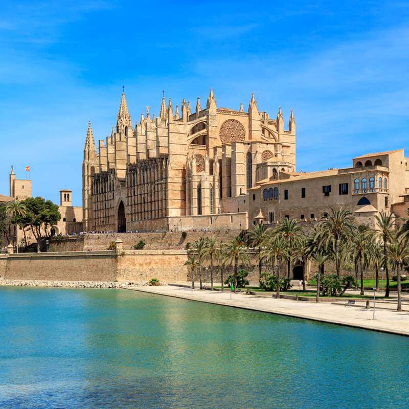 Cathedral from Palma de Mallorca