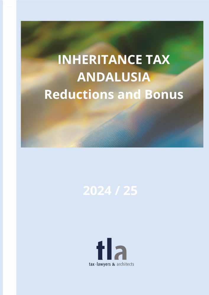 Reduction and bonus inheritance tax Andalusia
