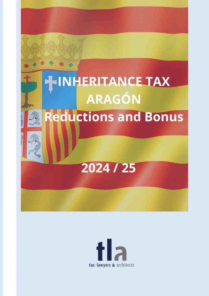 Reductions inheritance tax aragon 2024/25