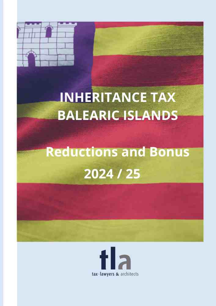 Reductions inheritance tax balearic 2024/25