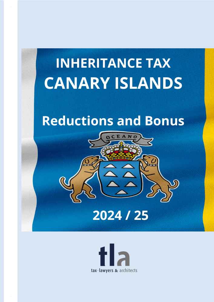 Reductions inheritance tax canary Islands 2024/25